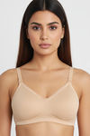 Zivame Double Layered Regular Wired 3/4th Coverage Maternity Bra - Toasted Almond — thumbnail 6